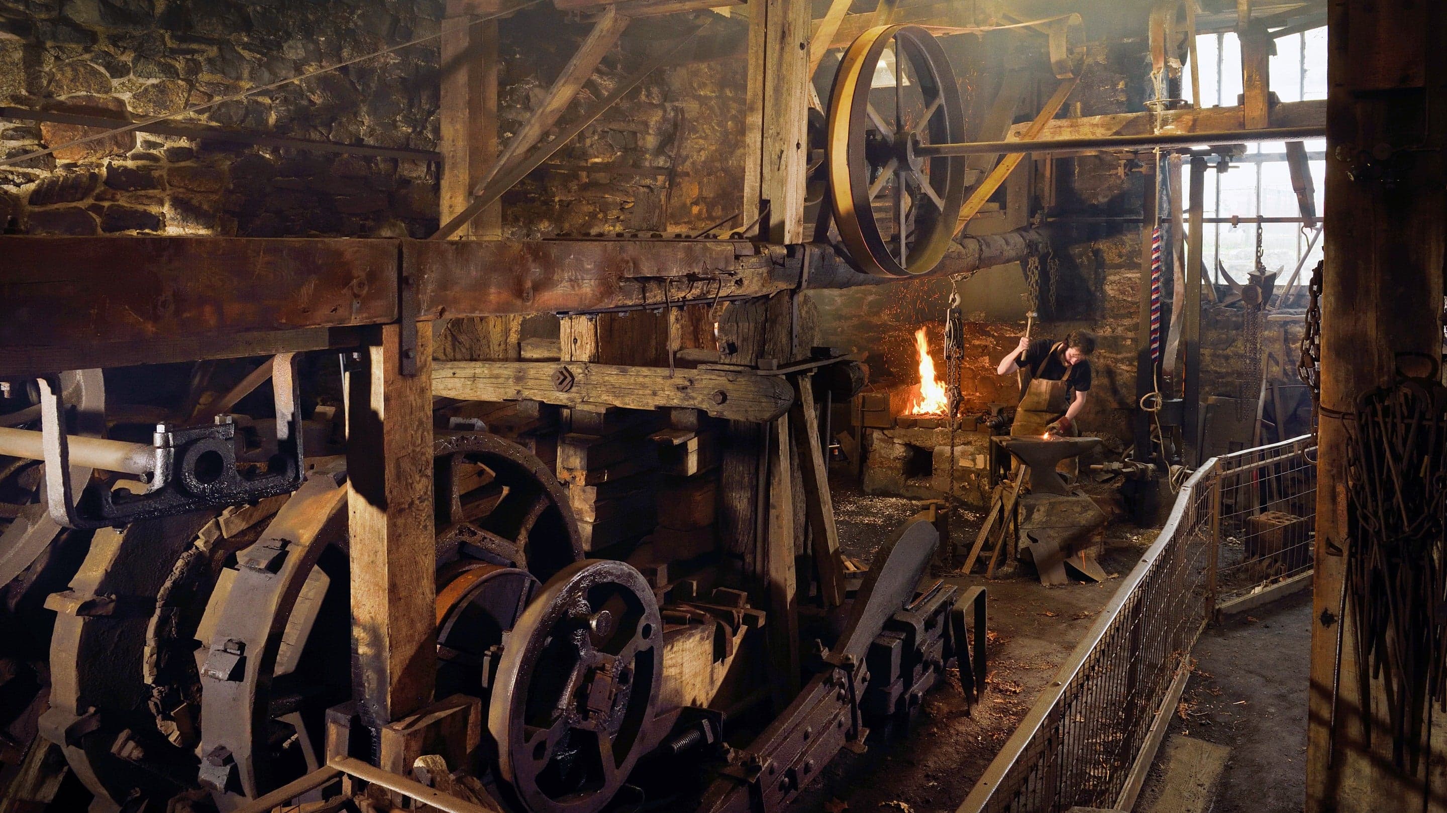 National Trust - Finch Foundry - Main view