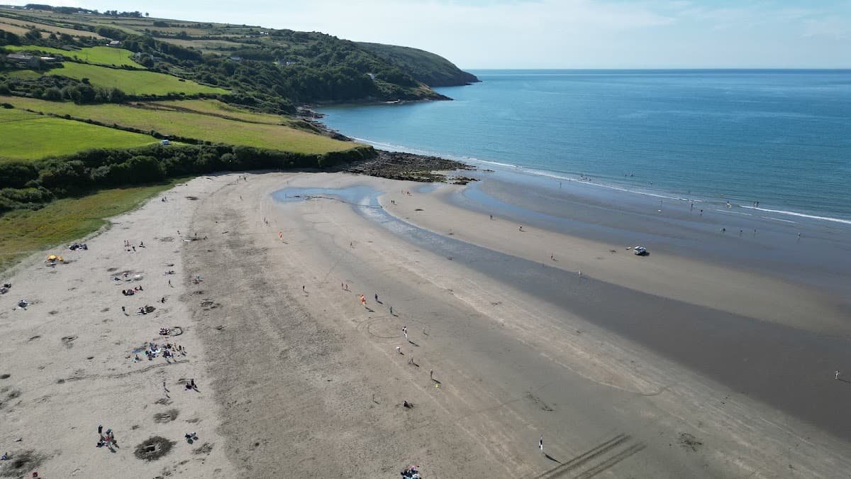 Poppit Sands Beach - Main view