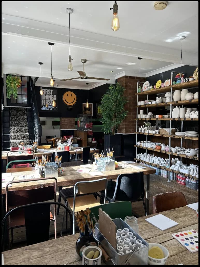art-ful Pottery Café - Main view