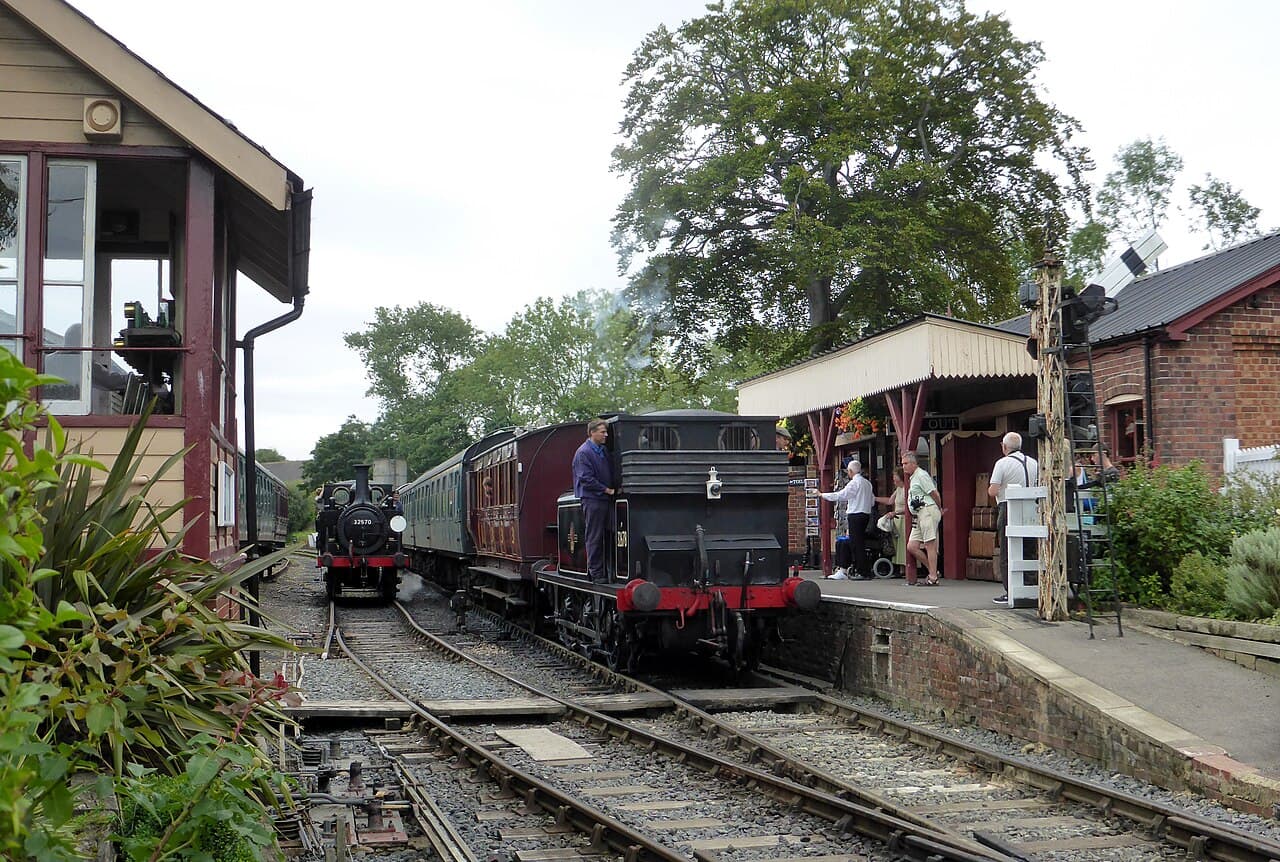 Kent & East Sussex Railway - (Tenterden Town, Station) - Main view
