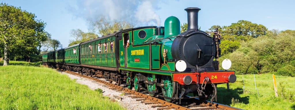 Isle of Wight Steam Railway - Havenstreet Station - Main view