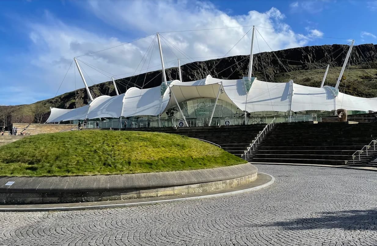 Dynamic Earth - Main view