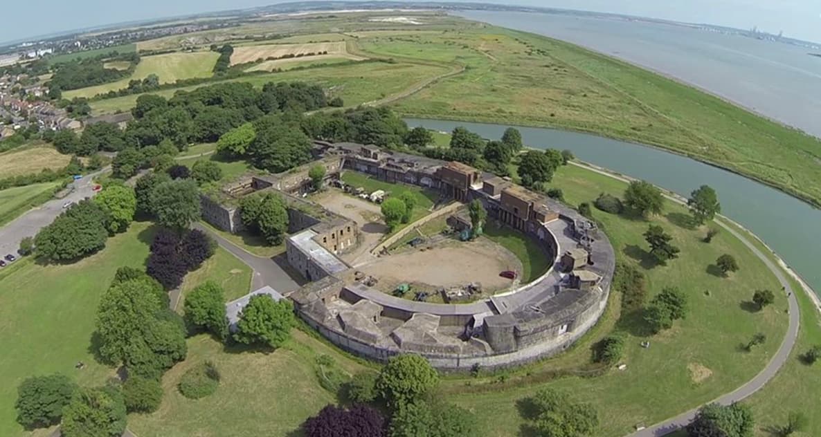 Coalhouse Fort Park - Main view