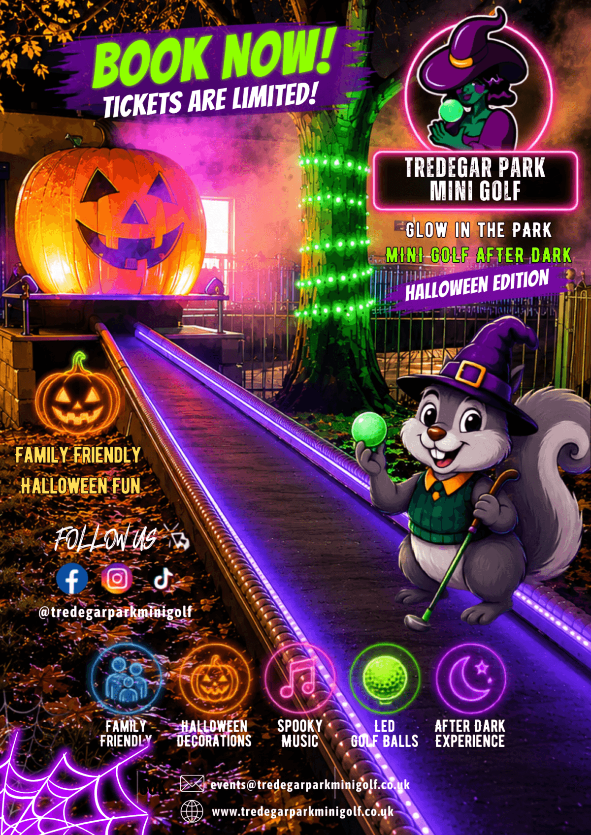 Tredegar Park Minigolf - Main view