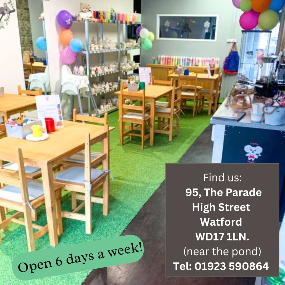 Krafty Koala Pottery Cafe Watford - Main view