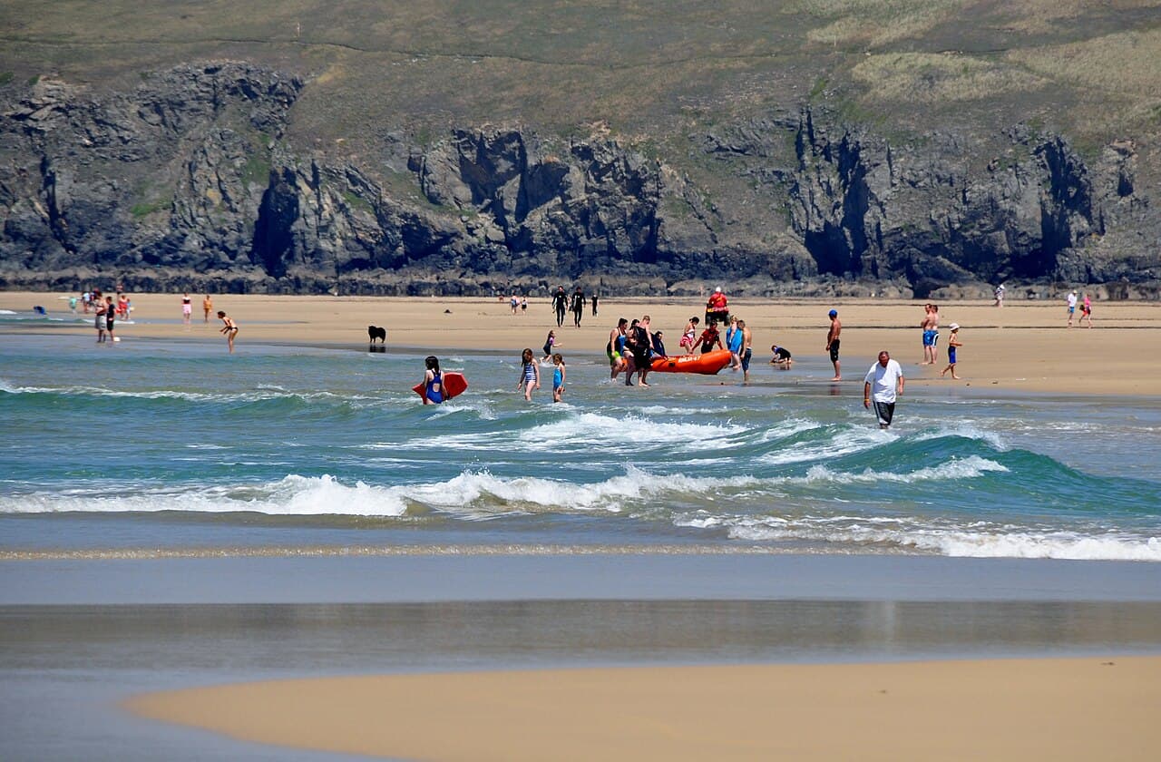 Perranporth Beach - Main view