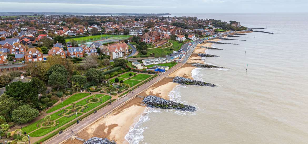 Felixstowe Sea Front Gardens - Main view