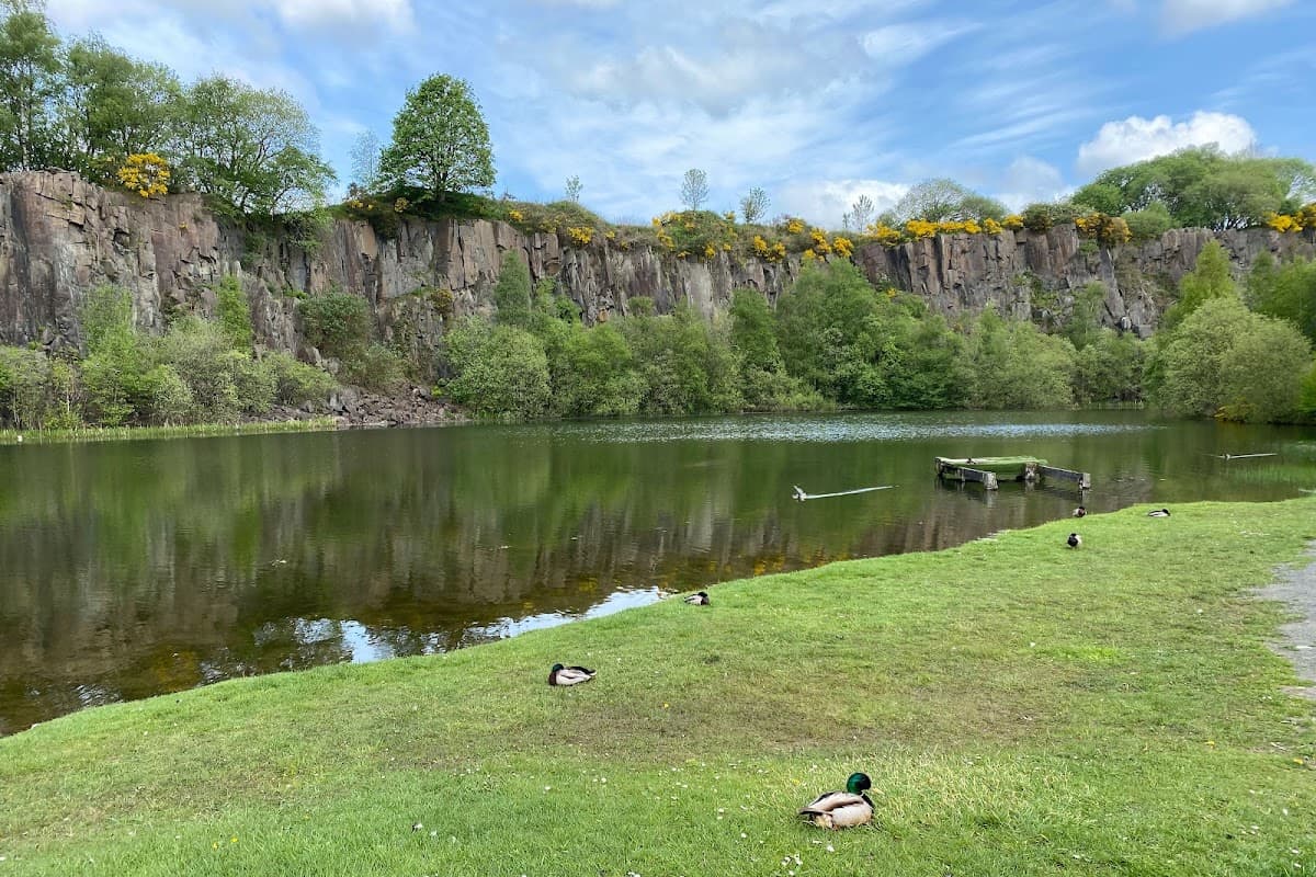 Auchinstarry Quarry Park - Main view