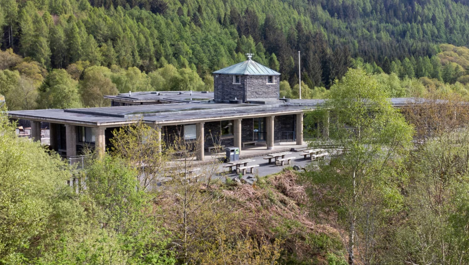 The Lodge Forest Visitor Centre - Main view