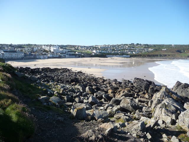 Porthmeor Beach - Main view