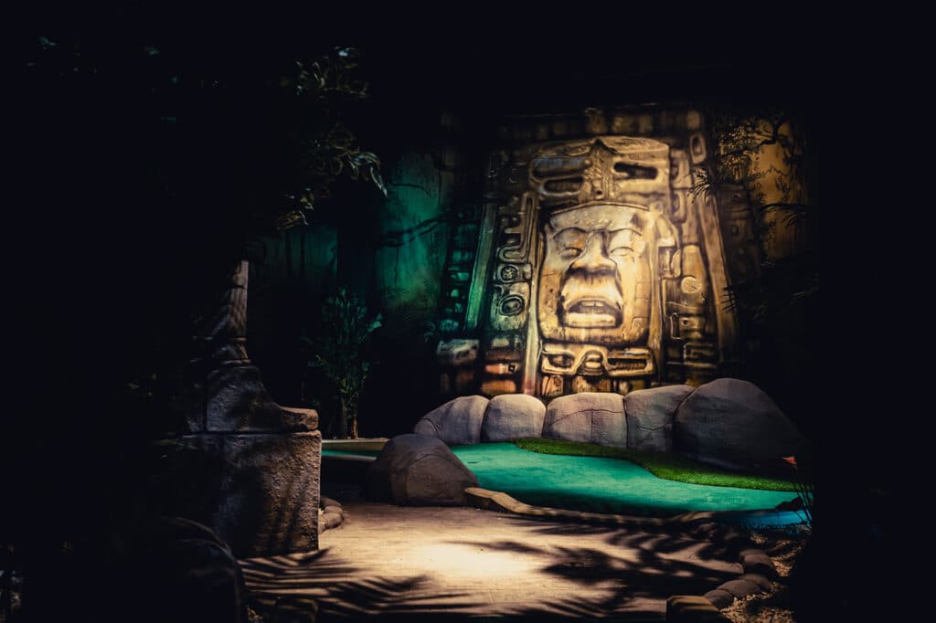 The Lost City Adventure Golf Belfast - Main view