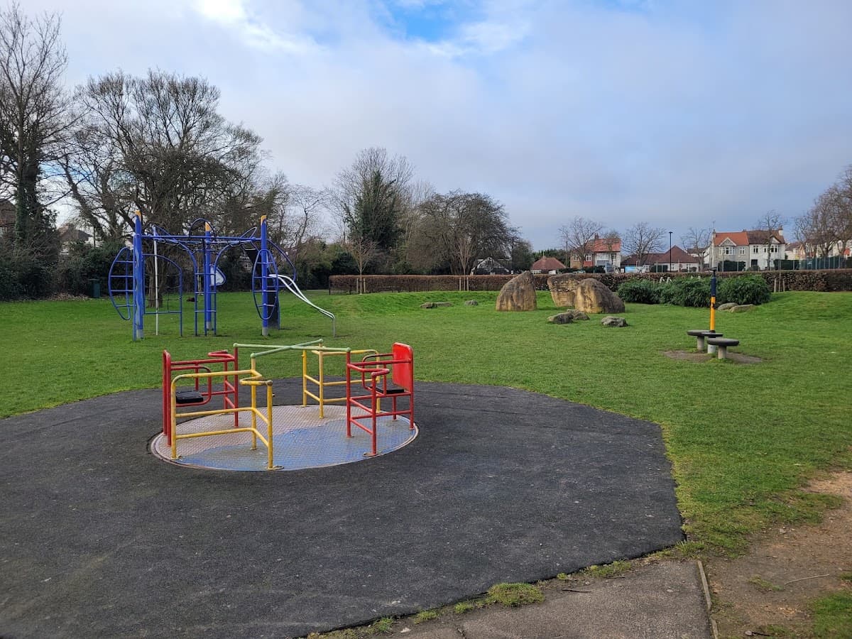 Bonchurch Park Childrens Play Area - Main view
