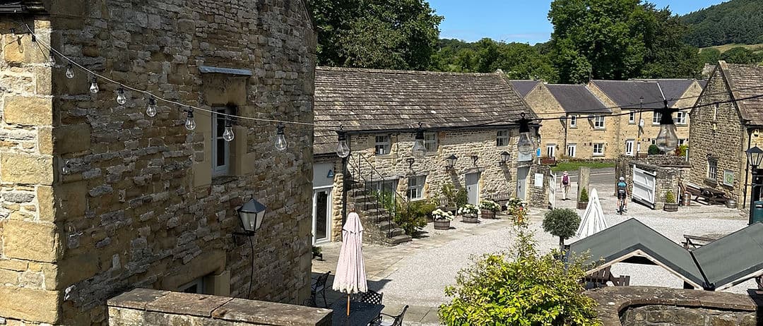Eyam Hall Courtyard - Main view