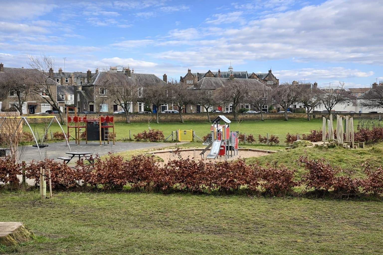 Roseburn Children’s Play Area - Main view