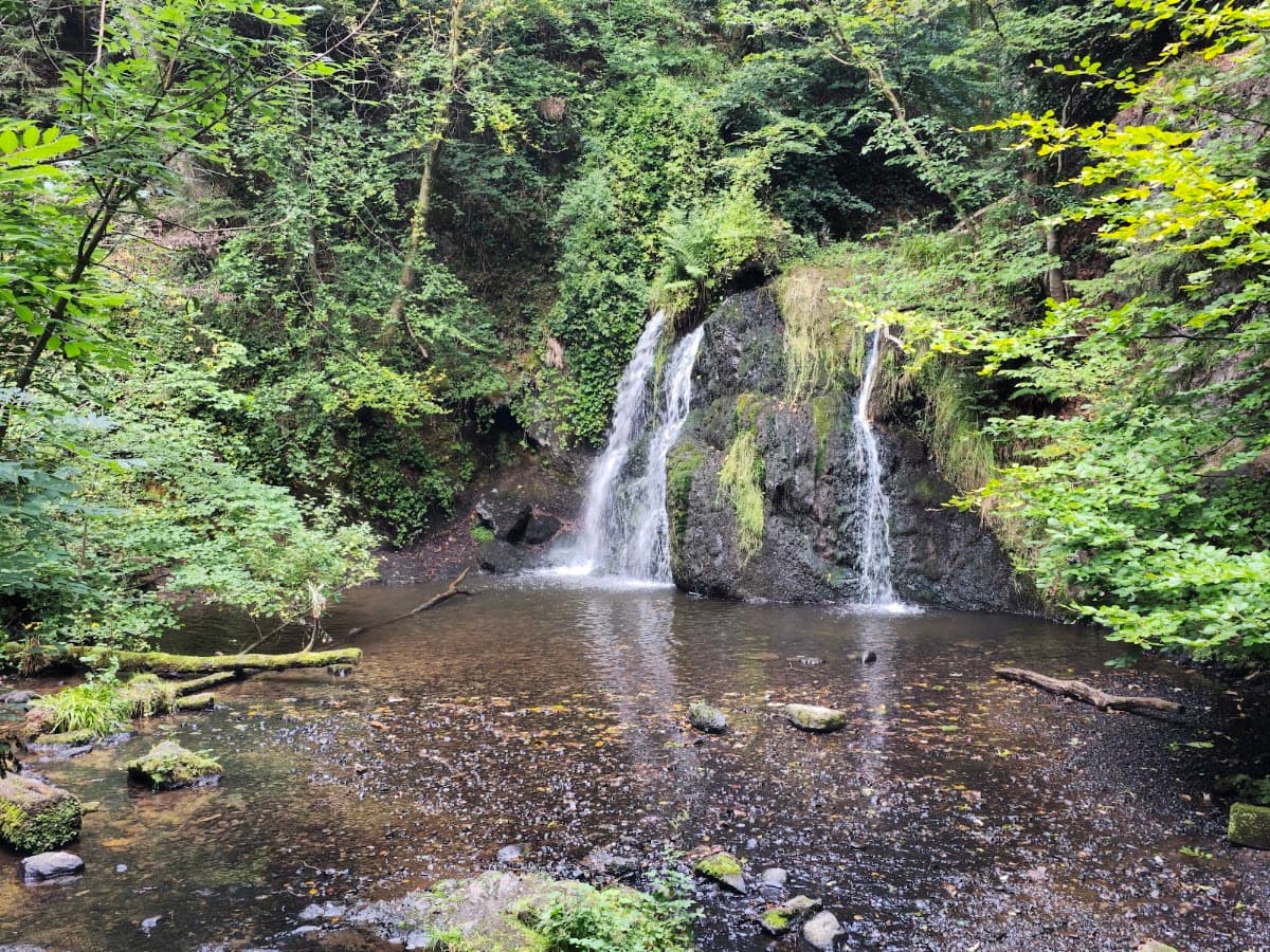 Fairy Glen Falls - Main view