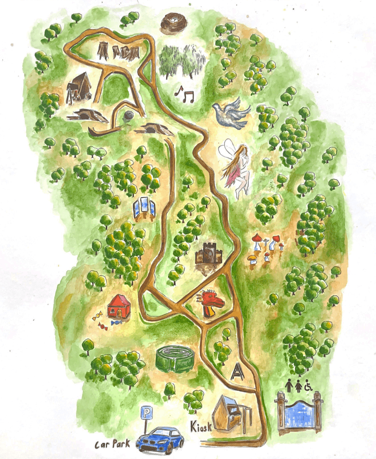 The Secret Forest - Main view