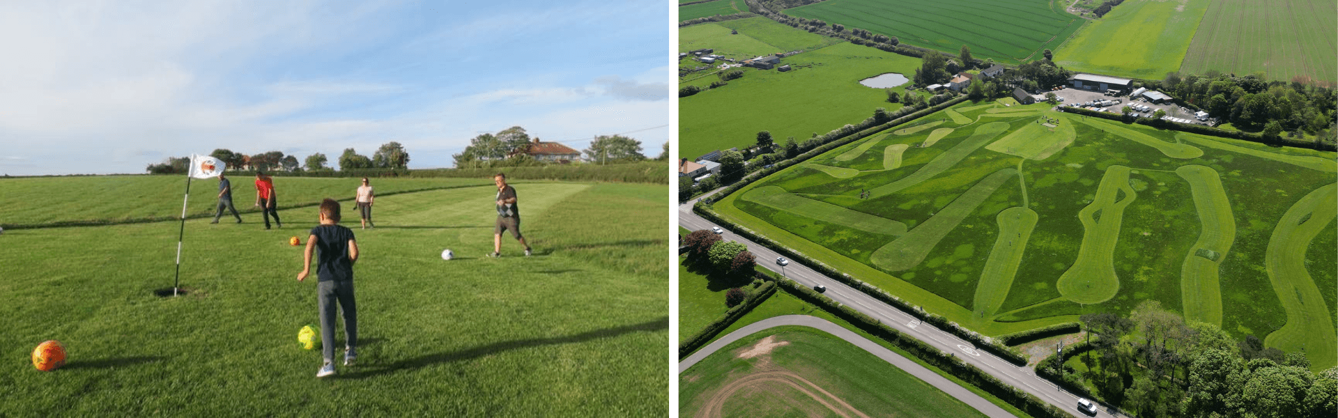 Scarborough FootGolf - Main view