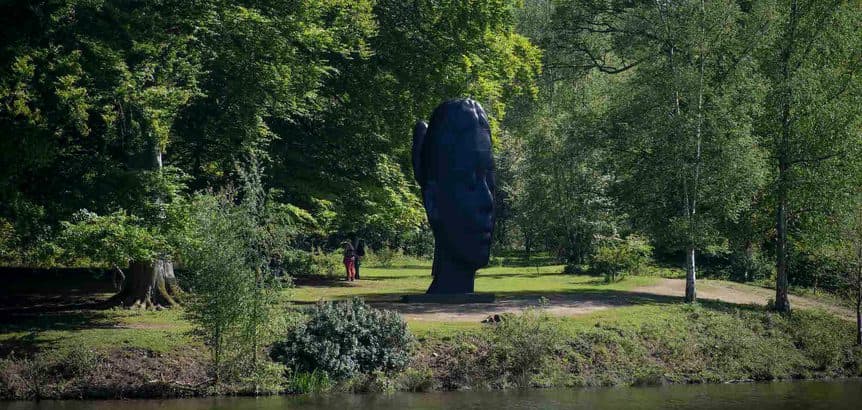 Yorkshire Sculpture Park - Main view