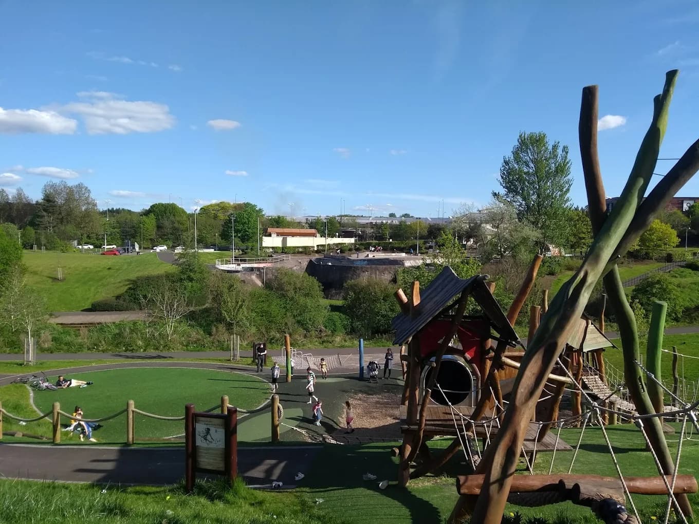 Almondvale Park - Main view