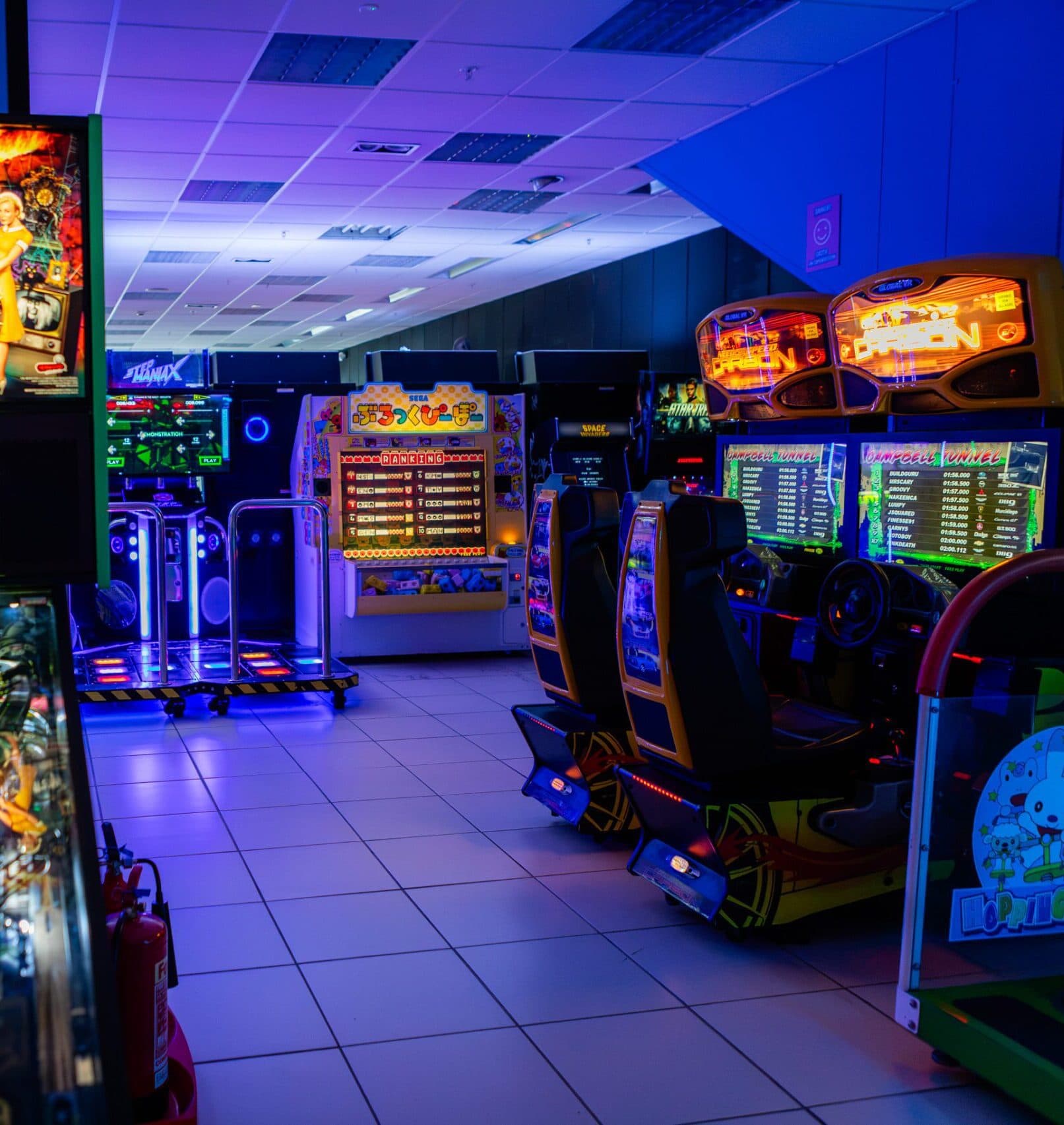 High Score Arcades Southampton - Main view