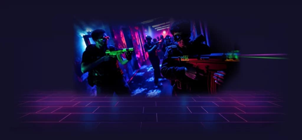 Area 51 Laser Quest - Main view