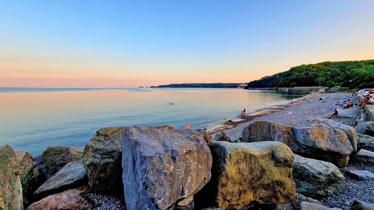 Wisemans Bridge Beach - Main view