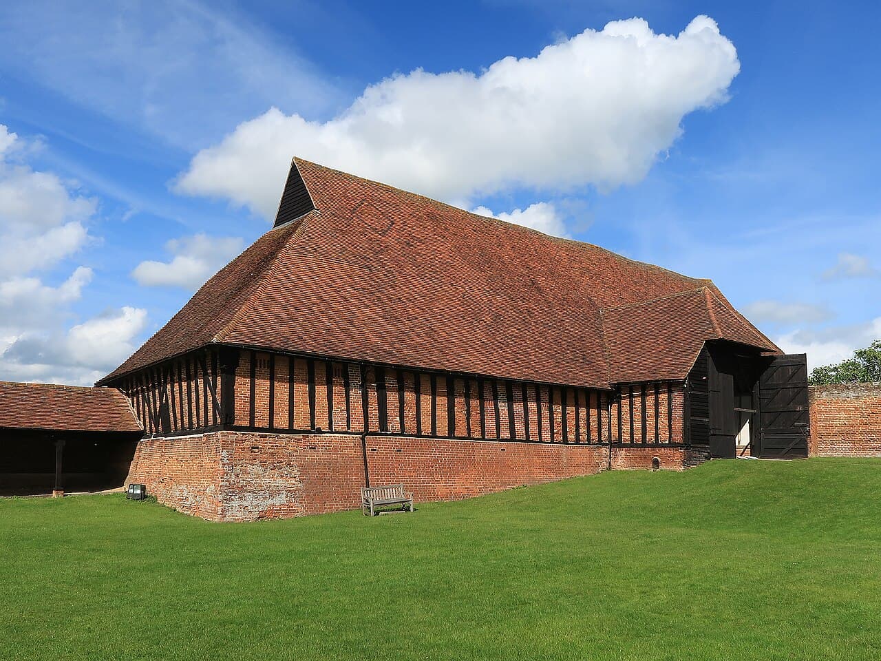 Cressing Temple Barns - Main view