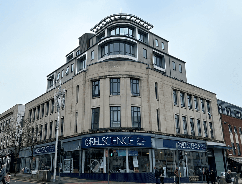 Oriel Science - Main view
