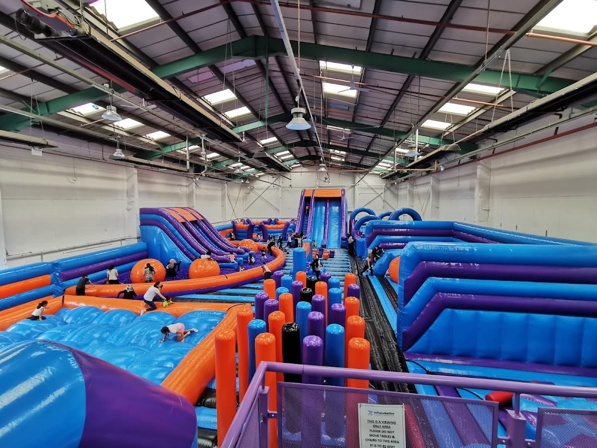Inflata Nation Inflatable Theme Park Birmingham - Main view