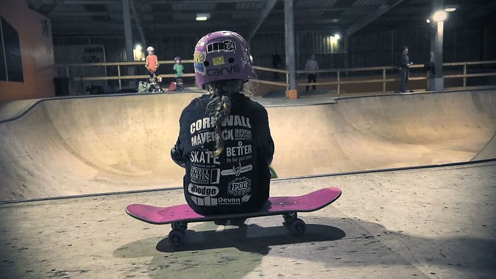 Mount Hawke Skatepark - Main view