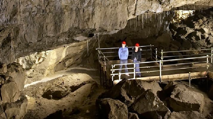 White Scar Cave - Main view