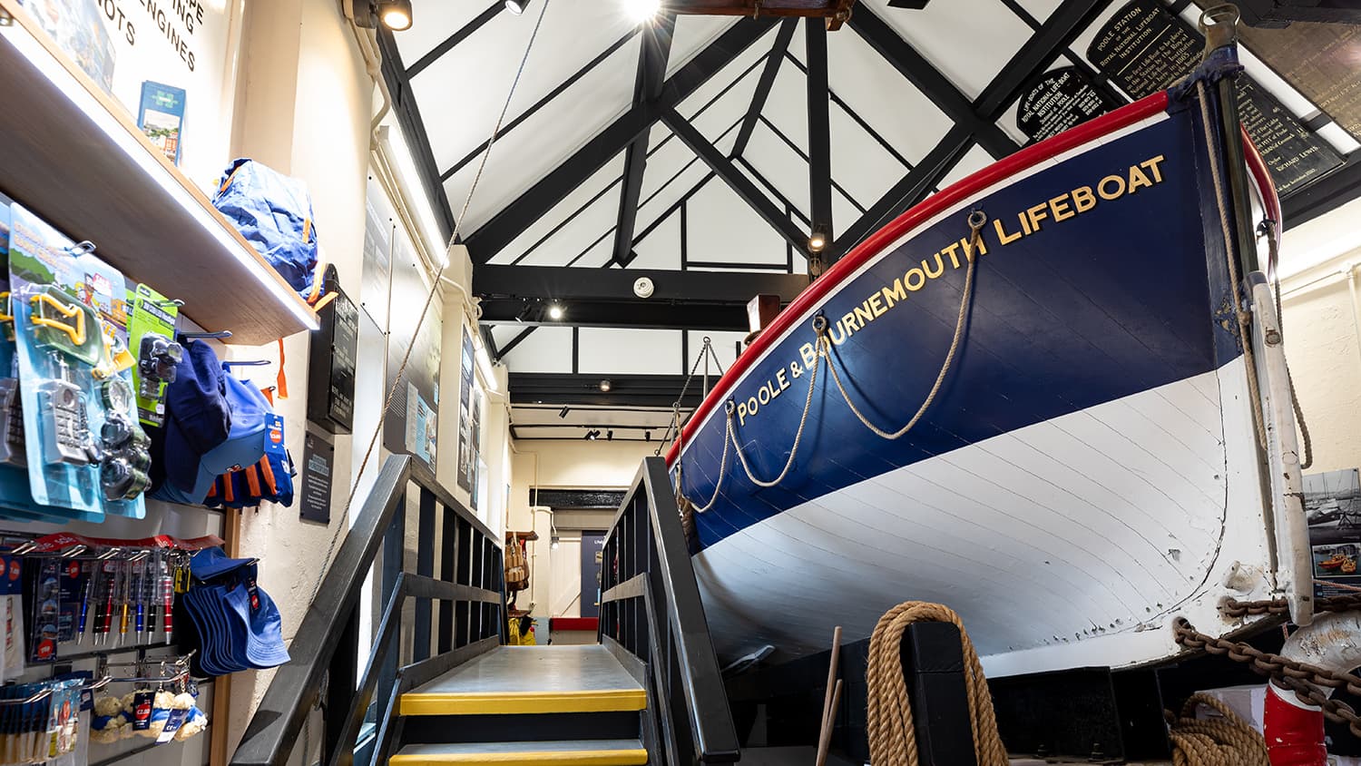 RNLI Poole Old Lifeboat Museum - Main view