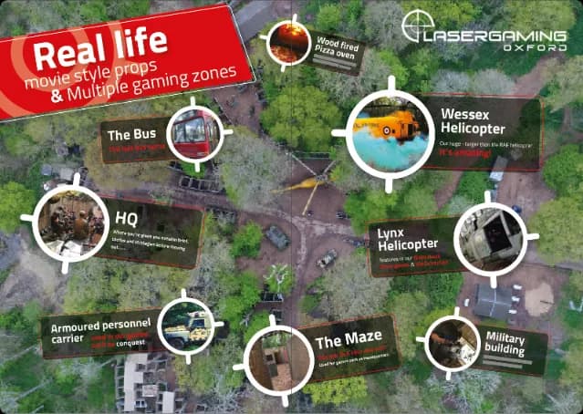Lasergaming Oxford - The UK’s No.1 Outdoor Laser Tag Venue! - Main view