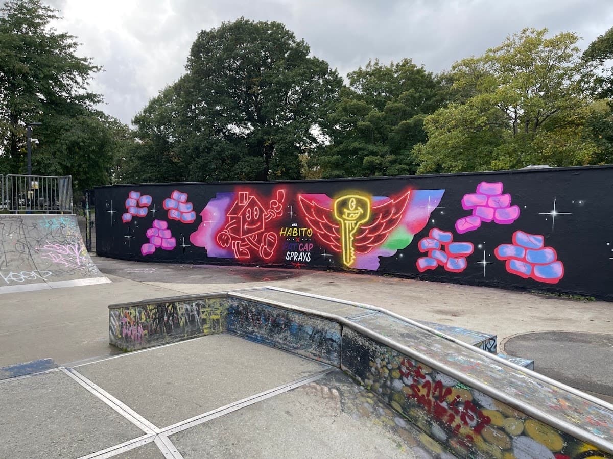 Alexandra Palace Skate Park - Main view