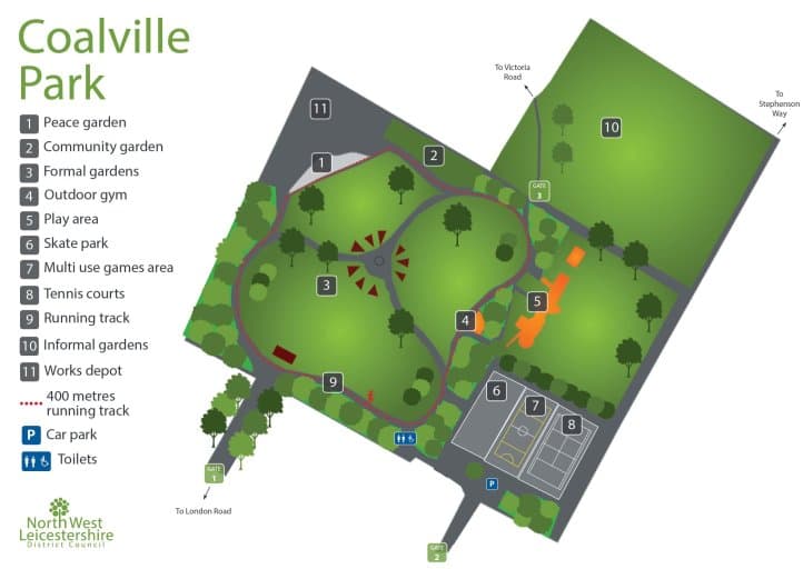 Coalville Park - Main view