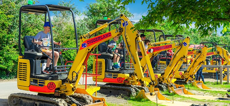 Diggerland Devon - Main view