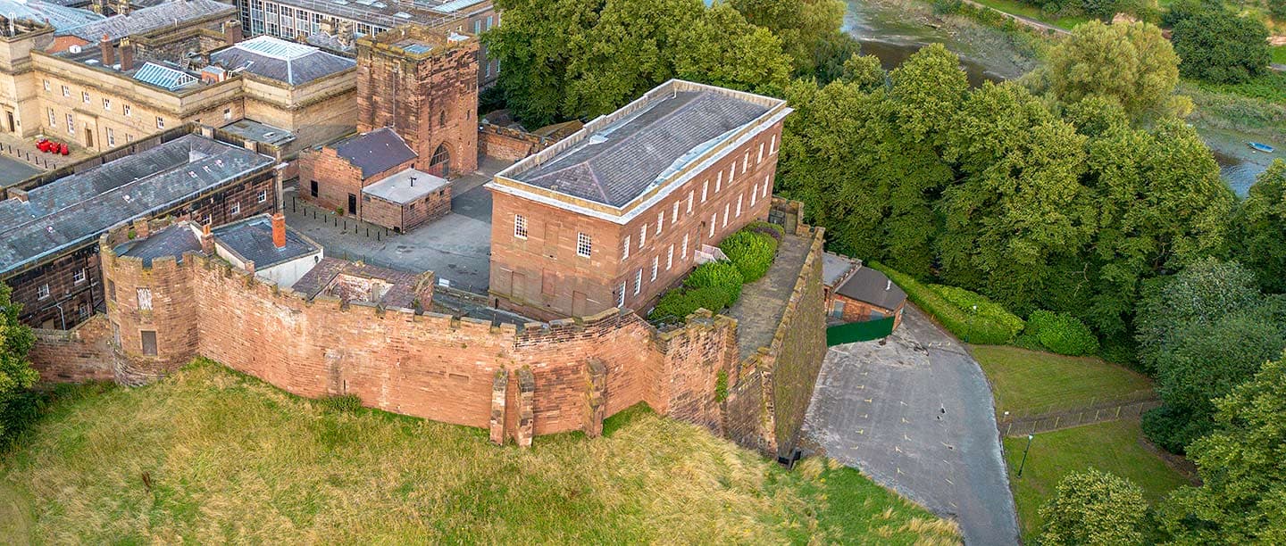 Chester Castle: Agricola Tower and Castle Walls - Image 2