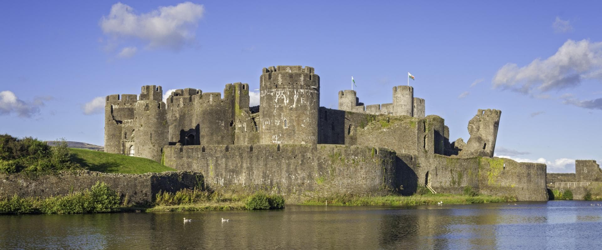 Caerphilly Castle - Main view