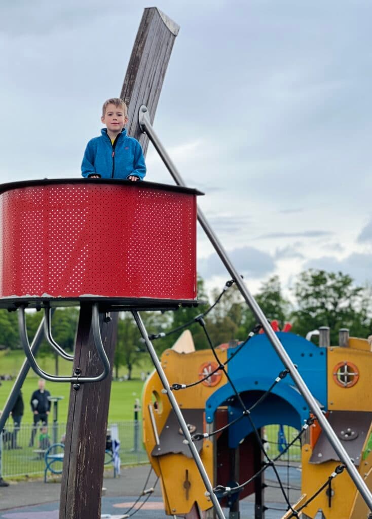 Inverleith Park Playground - Main view