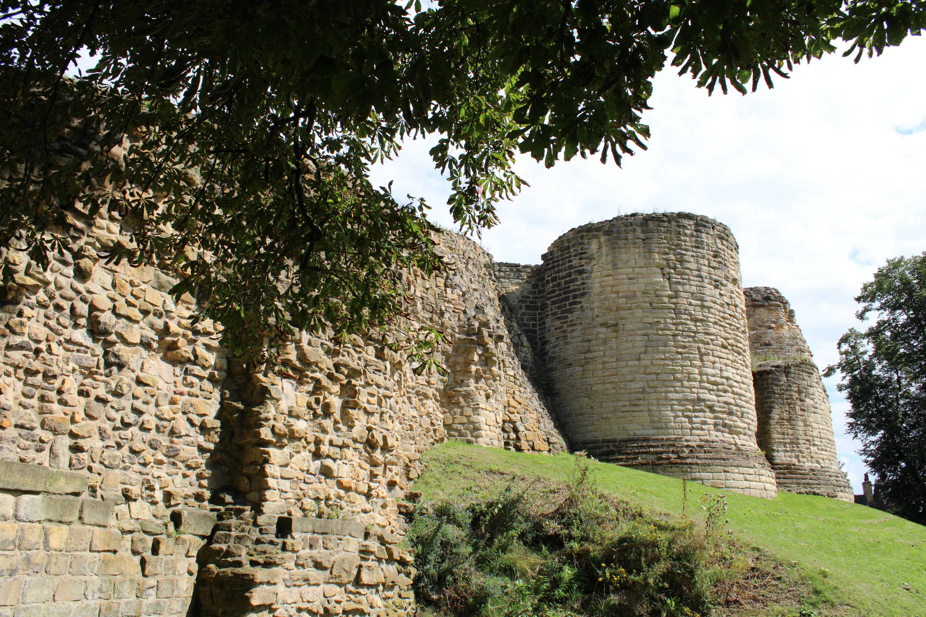 Pontefract Castle - Main view