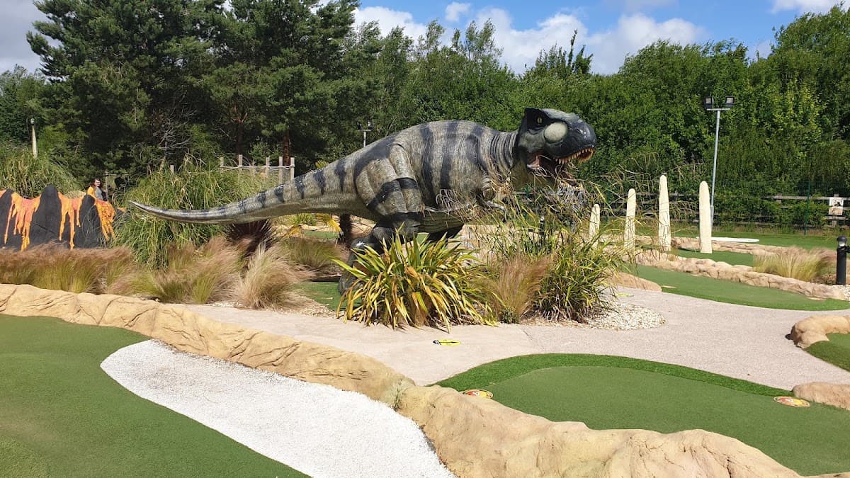 Tee-Rex Adventure Golf Cardiff - Main view