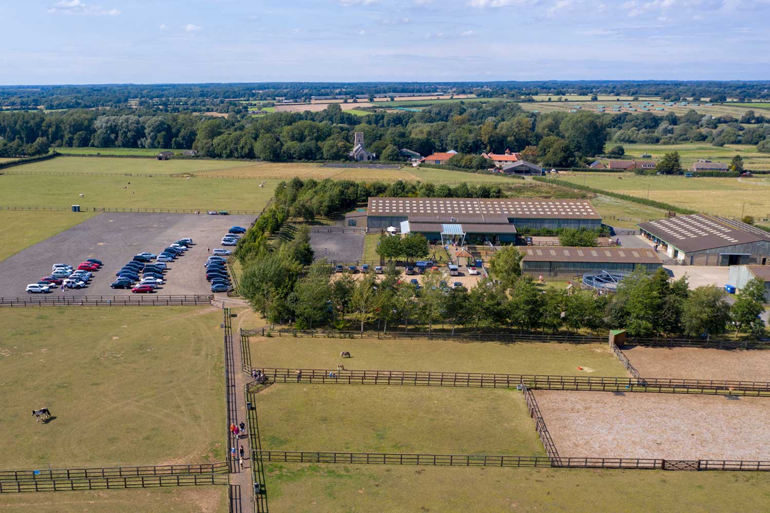 World Horse Welfare Hall Farm - Main view