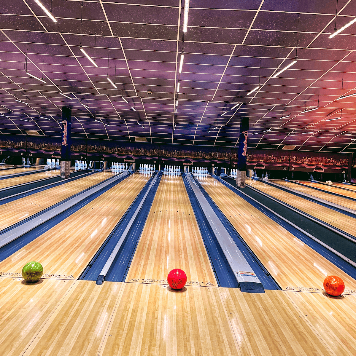 Rollerbowl - Main view
