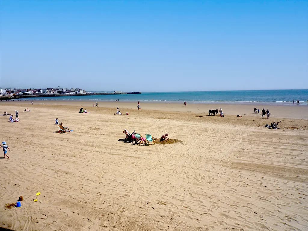 Bridlington Beach - Main view