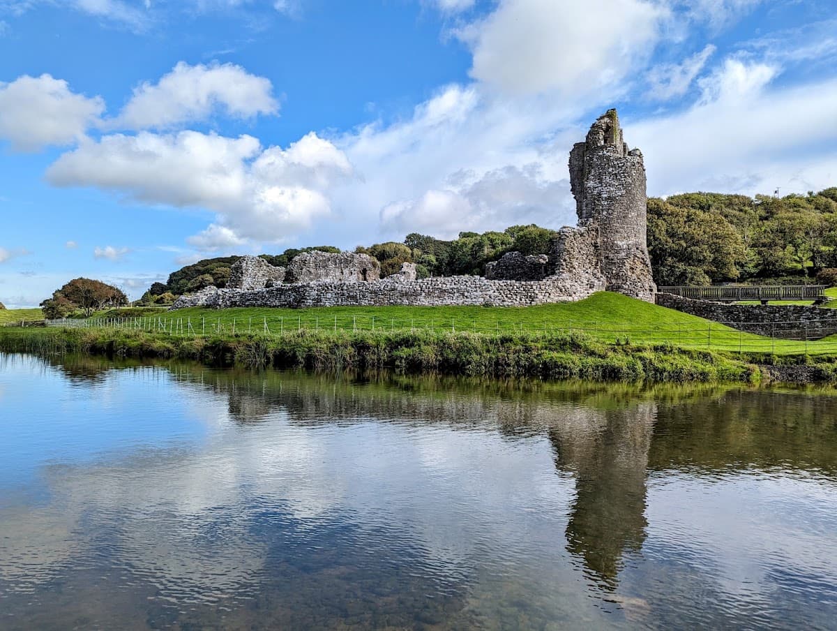 Ogmore Castle - Main view