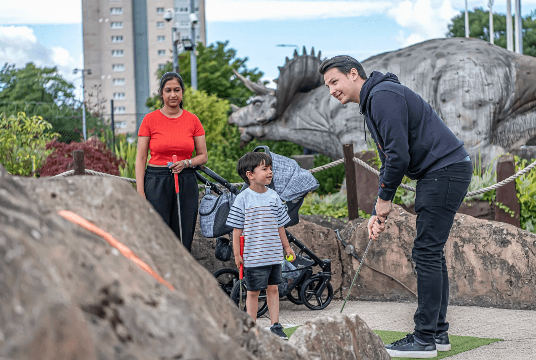 Jurassic Parrr Adventure Golf