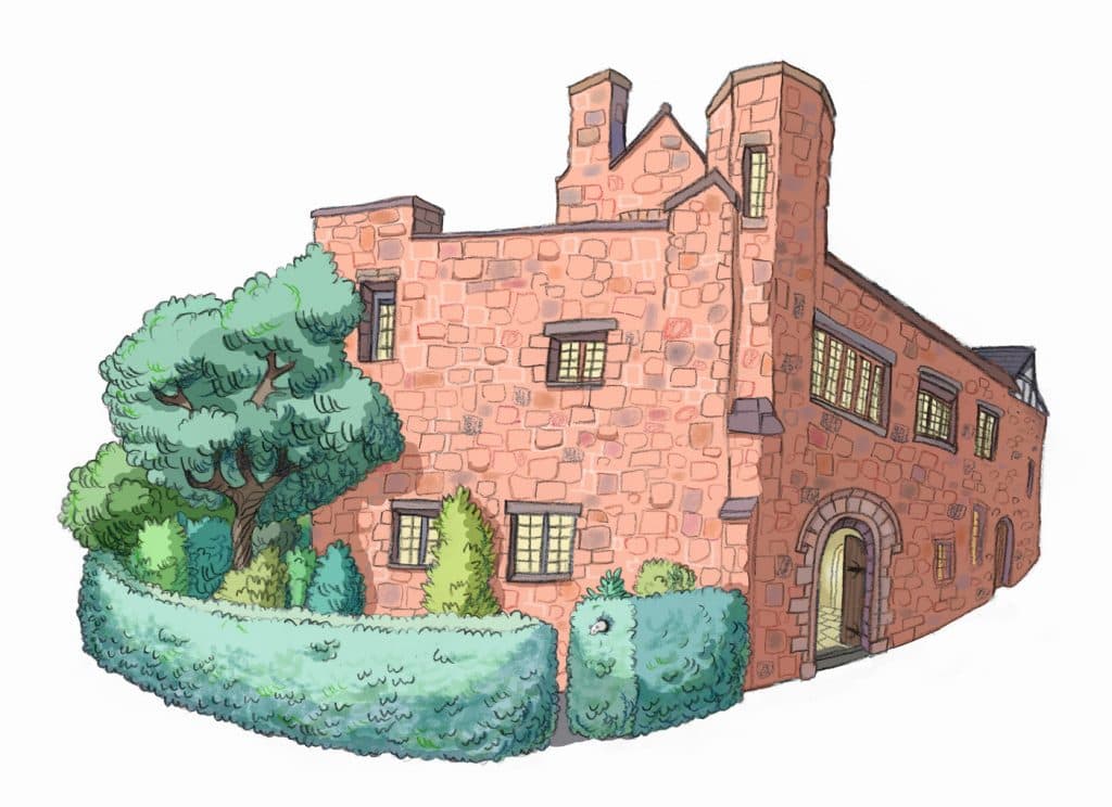 St Nicholas Priory - Main view