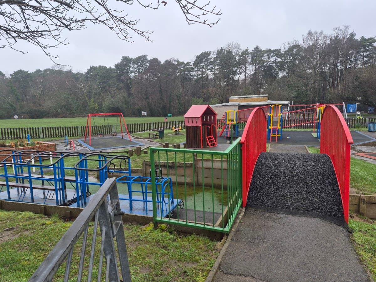 Basingbourne Park Playground - Main view