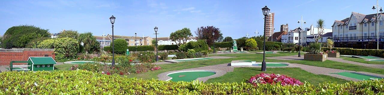 Bognor Regis Crazy Golf - Main view