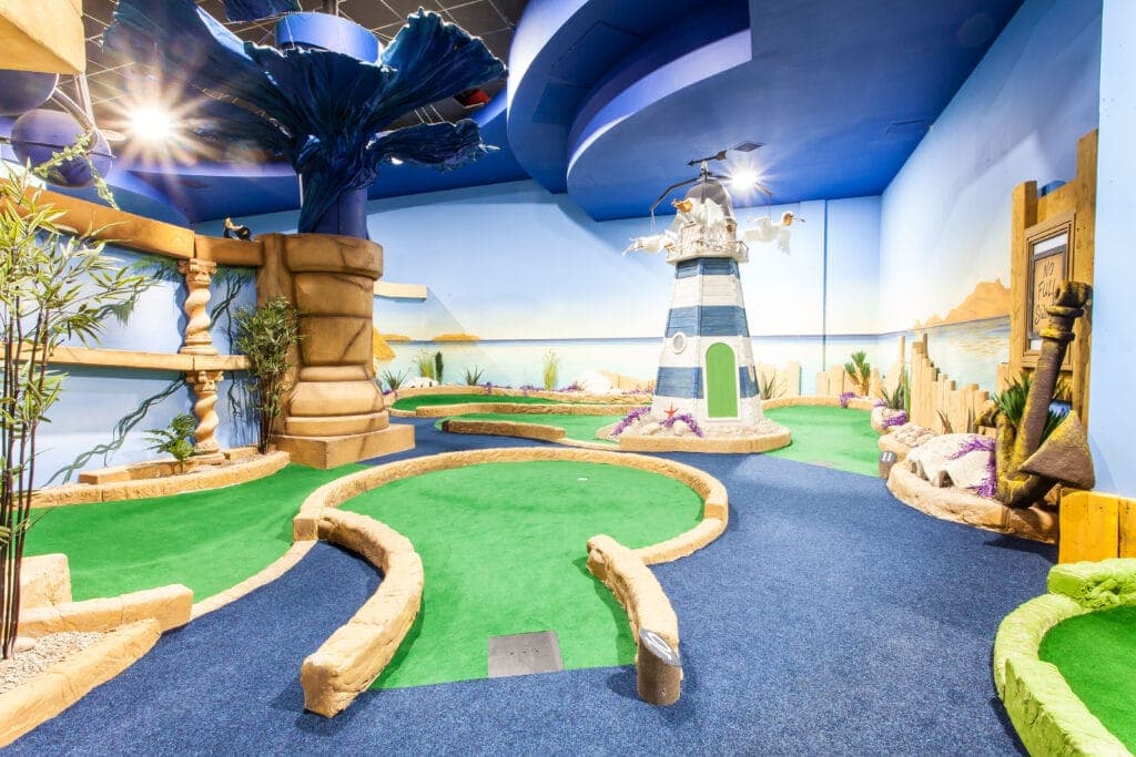 Paradise Island Adventure Golf Cheshire Oaks - Main view